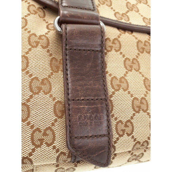 Gucci GG Canvas Flap Shoulder Bag - Picture 6 of 9